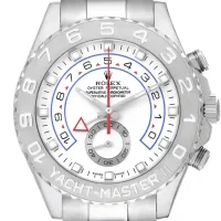 numerals dial of the Yacht Master 2 White Dial