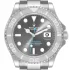 grey and stick dot dial of the Rolex Yacht-Master Platinum Replica