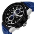 black bezel of the TAG Carrera Blue Touch Replica