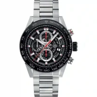 TAG Heuer Carrera 01 Steel Black Replica