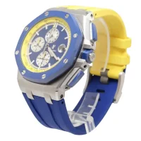 Blue bezel of the AP Ryder Cup Europe Replica