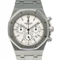 White dial of the Audemars Piguet Stainless Steel Replica