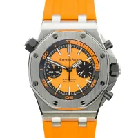 orange dial of the Orange AP Replica