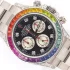 Rainbow bezel of the Rolex Black Diamond Replica