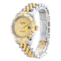 side view of the Rolex Datejust Women Watch Replica