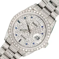 Diamond dial of the Rolex Datejust Oyster Diamond Replica