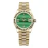 Rolex Datejust Gold Green Dial Replica