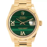 Green Dial of the Rolex Datejust Gold Green Dial Replica