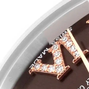 Close view of the watch