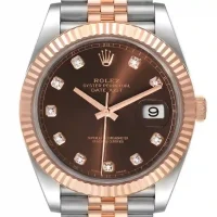 Brown dial of the Rolex 126331 Brown Replica