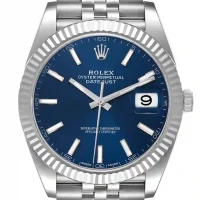 Blue dial of the Rolex Datejust 126334-0002 Blue Dial Replica