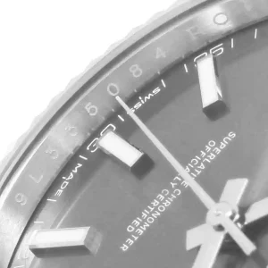 Close dial view of the watch