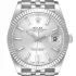 silver dial of the Rolex Datejust 126334 Silver Dial Replica