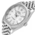 steel bezel of the Rolex Datejust 126334 Silver Dial Replica