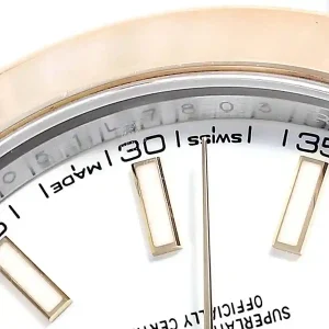 close dial view of the watch