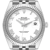 White dial of the Rolex 126334 Replica