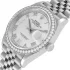 Gem-set bezel of the Rolex Datejust Diamond Bezel Replica