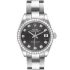 Grey dial of the Rolex Dark Grey Diamond Replica