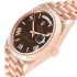 rose gold bezel of the Rolex Chocolate Replica