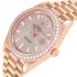 Diamond bezel of the Pink Diamond Rolex Replica