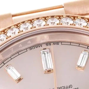 close view of the watch