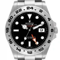 Black dial of the Rolex 216570 Black Replica