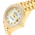 gem-set bezel of the Rolex Datejust Diamond Gold Replica