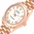 rose gold bezel of the Rolex Datejust Rose Gold Replica