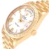 Yellow gold bezel of the Rolex Collection Replica