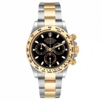 Daytona 116520 Gold Steel Black Replica